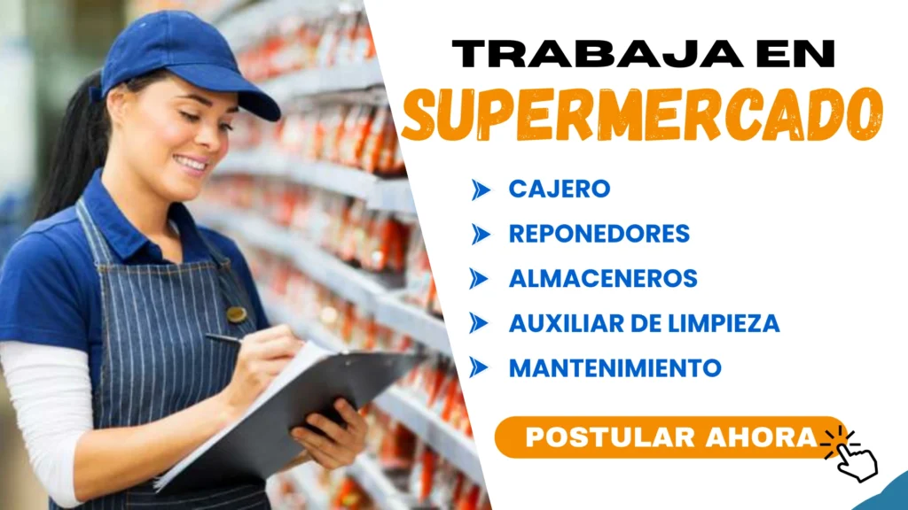 trabajos en supermercados