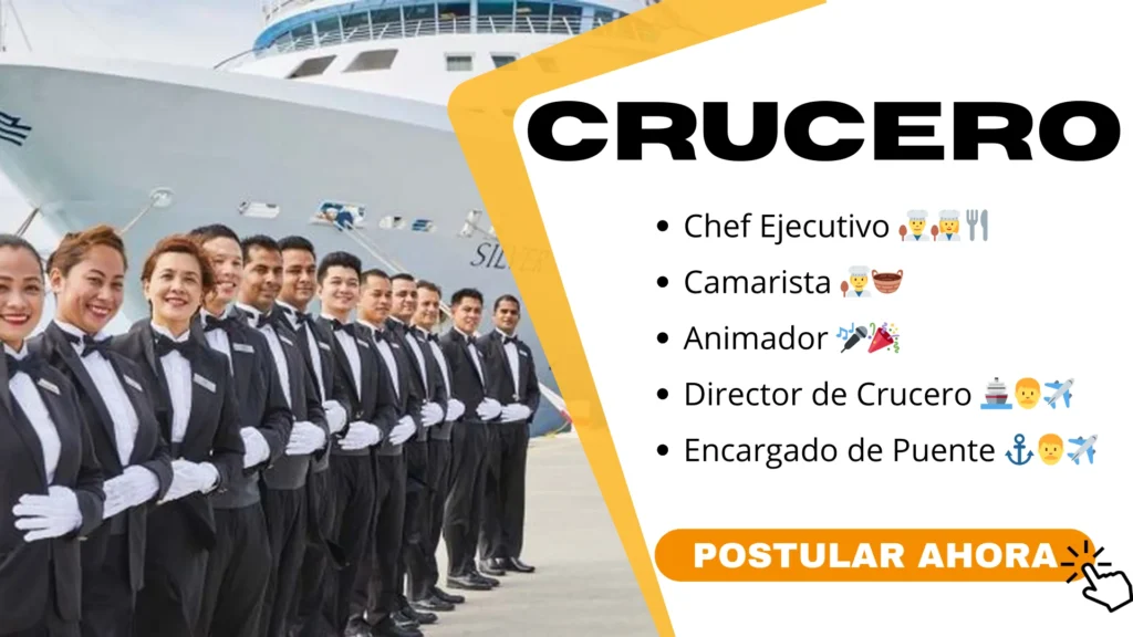 trabajo en cruceros